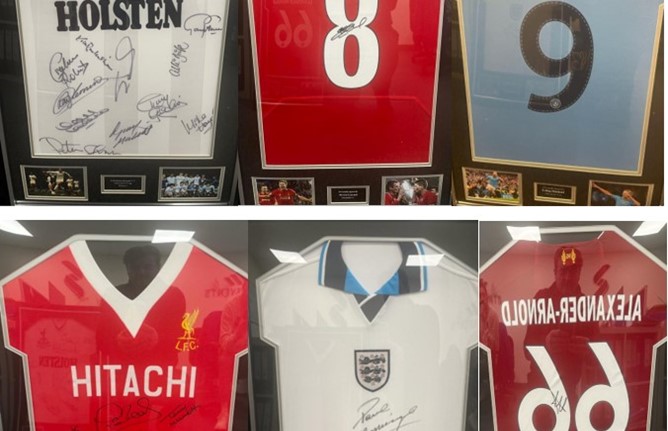 AUCTION ITEMS AT CHRISTMAS LUNCH